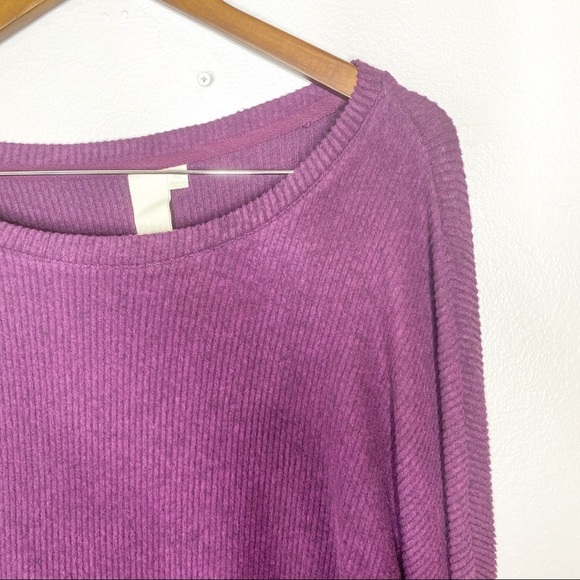 Ady P Ribbed Drawtring Hem Sweater - Picture 2 of 9